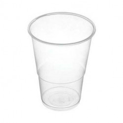 Vasos de Plástico PP Transparentes 330ml (50 Uds)