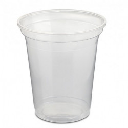 Vasos de Plástico PP Transparentes 400ml (50 Uds)