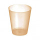Vasos de Plástico PP Sidra "Irrompibles" Naranja Translúcido 480ml (20 Uds)