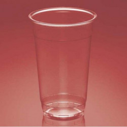Vasos de Plástico PP Plus Transparentes 370ml (50 Uds)