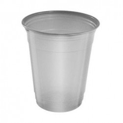 Vasos de Plástico PP Plateados 360ml (10 Uds)