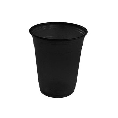 Vasos de Plástico PP Negros 360ml (10 Uds)