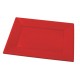 Bandejas de Plástico Rojas 33 x 22,5cm (3 Uds)