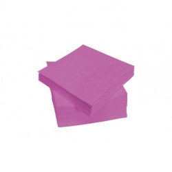 Servilletas de Papel Punta Punta 40x40cm Fucsia (50 Uds)