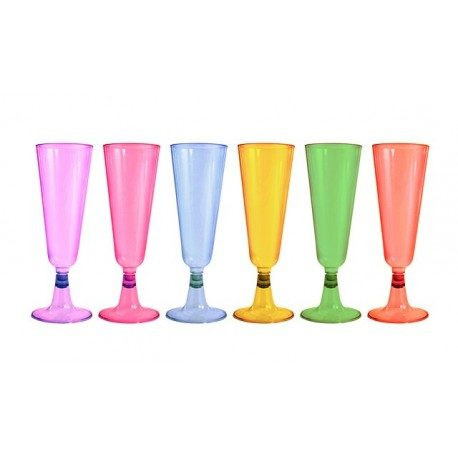 Copas Plástico Desechables en Colores - Comprar Baratas