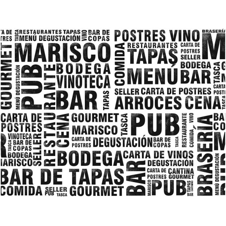 Mantel Individual Papel 30x40cm Sibarita (1.000 Uds)