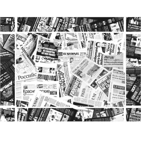 Mantel Individual Papel 30x40cm News (500 Uds)