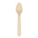 Cucharitas de Madera Ecológicas 16,5cm (100 Uds)