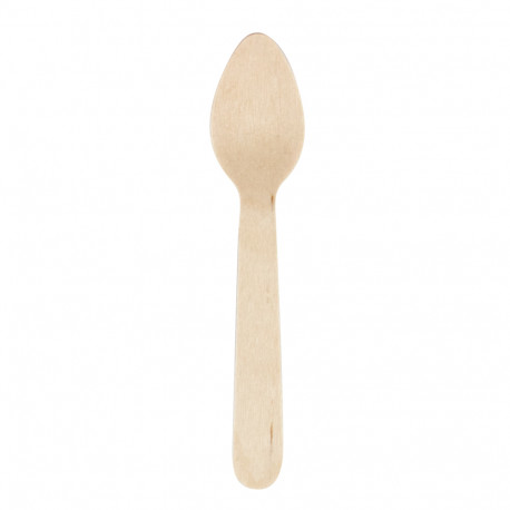 Cucharitas de Madera Ecológicas 11cm (1.000 Uds)