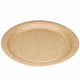 Platos Biodegradables de Cartón Kraft 23cm (50 Uds)