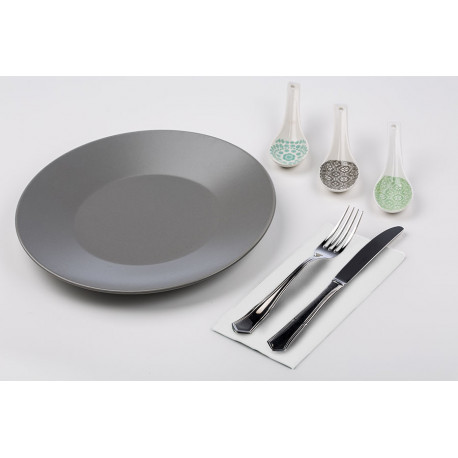 Servilletas de Papel Punta Punta 40x40cm Plegado 1/8 Blancas (1200 Uds)