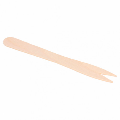 Pinchos Mini Tenedores de Madera Ecológicos 8,5cm (1.000 Uds)