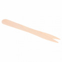 Pinchos Mini Tenedores de Madera Ecológicos 8,5cm (1.000 Uds)