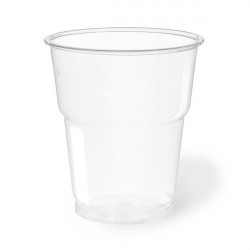 Vasos Biodegradables PLA Transparentes 250ml (1.000 Uds)