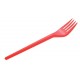 Tenedores de Plástico Rojos 16,5cm (15 Uds)