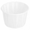 Tarrinas de Papel Plisado Blancas 60ml (250 Uds)