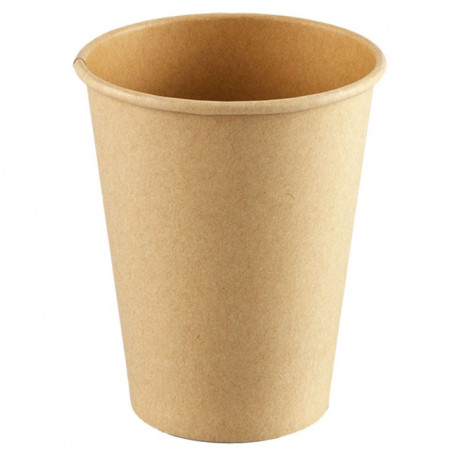 Vasos Biodegradables de Cartón Kraft y PLA 360ml (50 Uds)