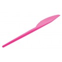 Cuchillos de Plástico Rosas para Fiestas (15 Uds)