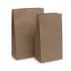 Bolsas de Papel Kraft Americanas 14+8x24cm (250 Uds)