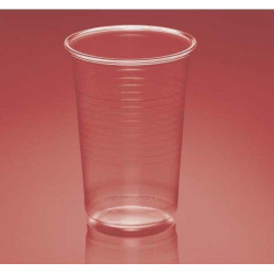 Vasos de Plástico PP Transparentes Plus 250ml (100 Uds)