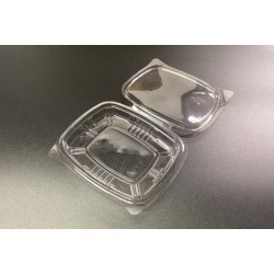 Envases con Tapa Plástico PET Transparentes 150ml (100 Uds)