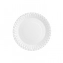 Platos Biodegradables de Cartón Blanco 18cm (500 Uds)