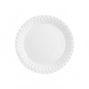 Platos Biodegradables de Cartón Blanco 20cm (500 Uds)