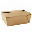 Cajas de Cartón Kraft para Comida 22x16x9cm 2.880ml (160 Uds)