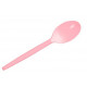 Cucharitas de Plástico Café / Postre Rosas Baby 12,5cm (540 Uds)