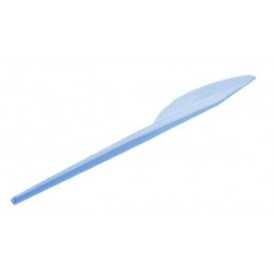 Cuchillos de Plástico Azul Baby 16,5 cm (15 Uds)