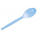 Cucharitas de Plástico Café / Postre Azul Baby 12,5cm (540 Uds)