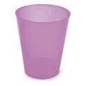 Vasos de Plástico PP Sidra "Irrompibles" Lila Translúcido 480ml (20 Uds)