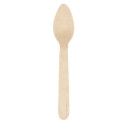 Cucharitas de Madera Ecológicas 13,8cm (100 Uds)