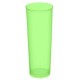 Vasos de Plástico PP Tubo "Irrompibles" Verde Flúor 300ml (360 Uds)