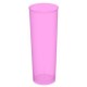 Vasos de Plástico PP Tubo "Irrompibles" Fucsia Flúor 300ml (Paquete 6 Uds)