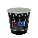Vasos de Cartón "Coffee" 4Oz/120ml Ø6,2cm  (50 Uds)