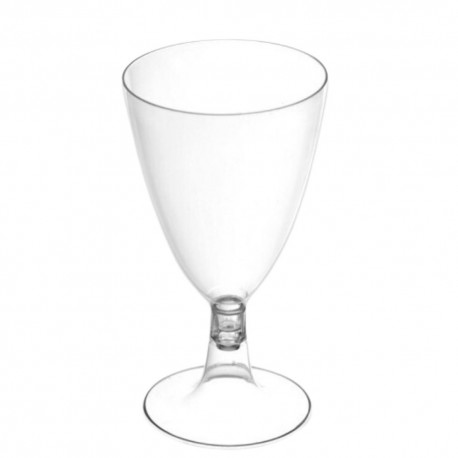 Copas de Plástico Agua / Vino Transparente 170 ml (144 Uds)