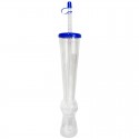 Vasos Yarda de Plástico 500 ml con Pajita