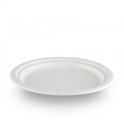 Platos Biodegradables Caña de Azúcar 22cm (50 Uds)