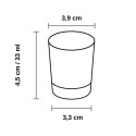 Vasos Chupitos de Plástico PS Transparentes 33ml (1.000 Uds Granel)