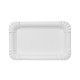 Bandejas de Cartón Blancas Rectangular 12 x 19cm (50 Uds)