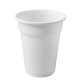 Vasos de Plástico PP Blancos 100ml (100 Uds)