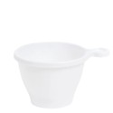 Tazas Café de Plástico PS Blancas 80 ml (2.160 Uds)