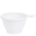 Tazas de Plástico Café con Leche PS Blancas 170 ml (50 Uds)