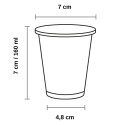 Vasos de Plástico PP Blancos 160ml (3.000 Uds)