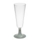 Copas de Cava de Plástico PS 150ml Pie Plata (168 Uds)