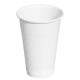 Vasos de Plástico PP Blancos 200ml (100 Uds)