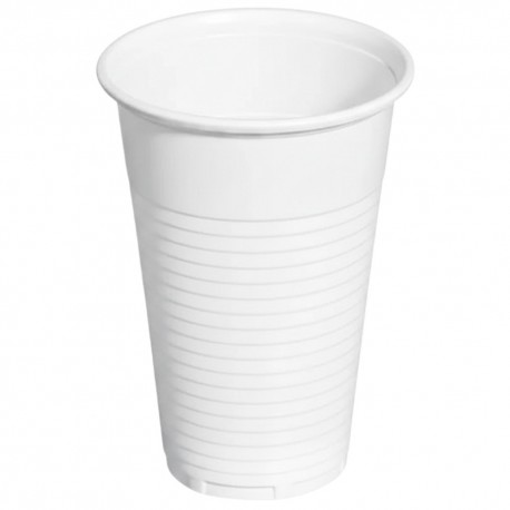 Vaso de Plástico PP Blancos 220ml (3.000 Uds)