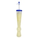 Vasos Yarda de Plástico 500 ml con Pajita