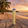 Vasos Yarda de Plástico 500 ml con Pajita